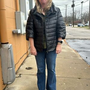 My Anorak puffer coat. Water resistant. 3/4 sleeve.